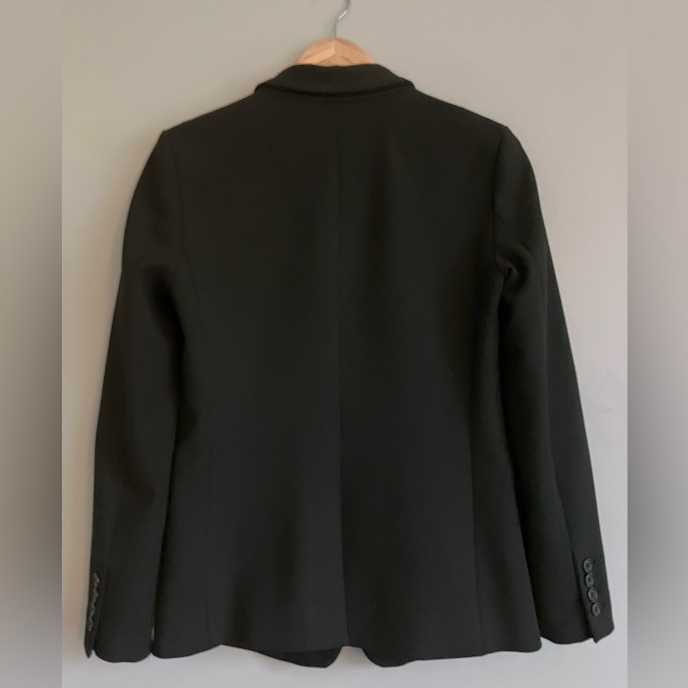 J CREW REGENT Black Four Season Blazer Size 0 - Picture 7 of 12